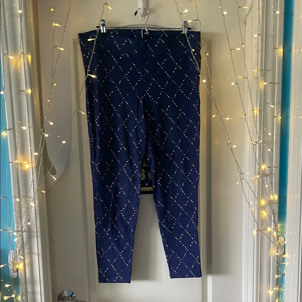 Torrid Midnight Blue Leggings with Speckled Design